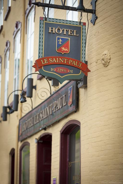 Hotel Le Saint-Paul Québec Dış mekan fotoğraf